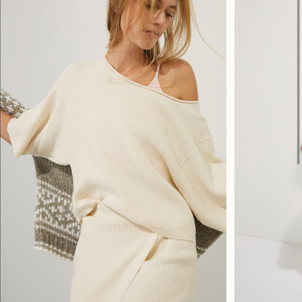 Anthropologie Skirt + Sweater Set NWT